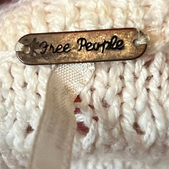 3XL Women's 2 Tone Orange/Beige Pullover Sweater - Picture 3 of 7